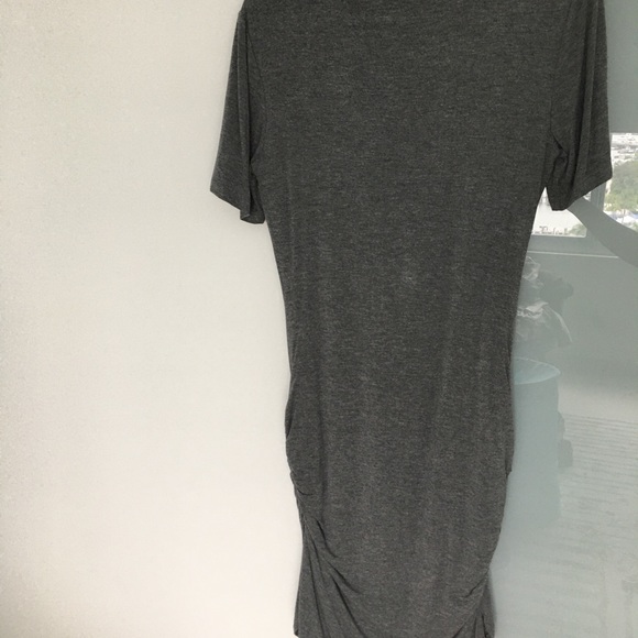 Shirt Dress with draping - Picture 3 of 4